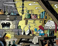 Hupikék törpikék online puzzle 2 Hupikék Törpikék játékok