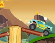 Smurf monster truck challenge Hupikék Törpikék játékok