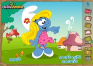 Smurfette dressup ingyen játék