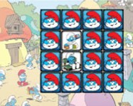 Smurfs memory game online Hupikék Törpikék játék