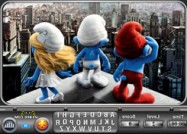 The Smurfs find the alphabets online