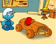 The Smurfs Handy's Car Hupikék Törpikék játékok